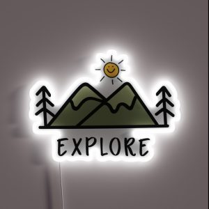 Explore RGB Neon Sign