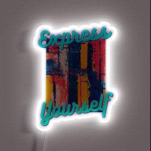 Express Yourself RGB Neon Sign Express Yourself RGB Neon Sign