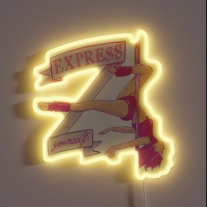 Express Yourself RGB Neon Sign Express Yourself RGB Neon Sign