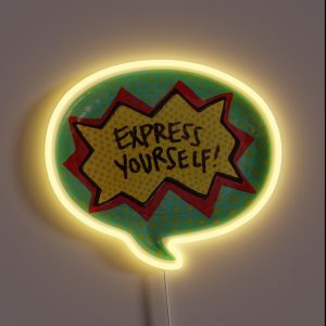 Express Yourself RGB Neon Sign Express Yourself RGB Neon Sign