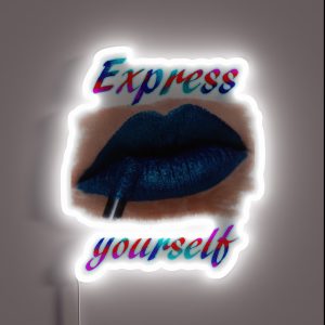 Express Yourself RGB Neon Sign Express Yourself RGB Neon Sign