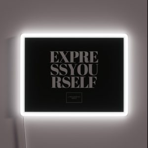 Express Yourself RGB Neon Sign