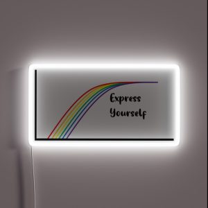 Express Yourself RGB Neon Sign Express Yourself RGB Neon Sign