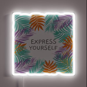 Express Yourself RGB Neon Sign