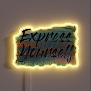 Express Yourself RGB Neon Sign Express Yourself RGB Neon Sign
