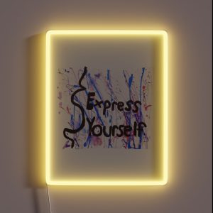 Express Yourself RGB Neon Sign Express Yourself RGB Neon Sign