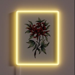 Eye Chrysanthemum RGB Neon Sign Eye Chrysanthemum RGB Neon Sign