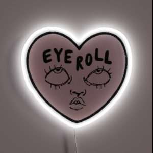 Eye Roll RGB Neon Sign