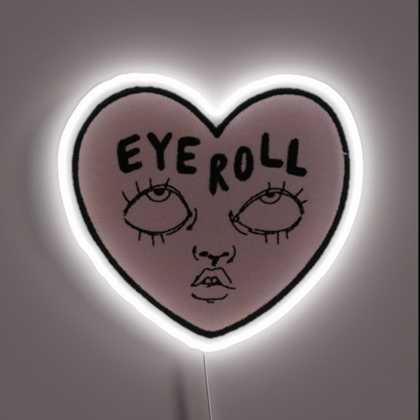 Eye Roll RGB Neon Sign