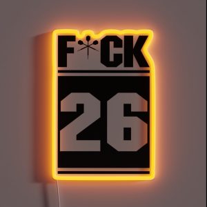 F CK 26 RGB Neon Sign