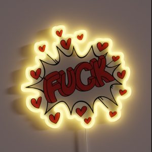 F Ck RGB Neon Sign