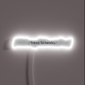 F Cking Phonetics Funny Notebooks For Phonology Students RGB Neon Sign F Cking Phonetics Funny Notebooks For Phonology Students RGB Neon Sign