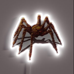 Factorio Spidertron RGB Neon Sign