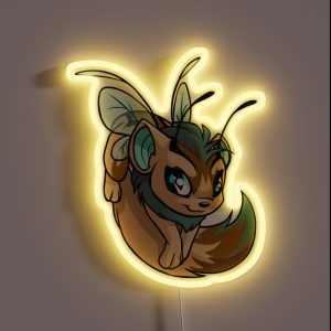 Faerie Xweetok Neopets RGB Neon Sign Faerie Xweetok Neopets RGB Neon Sign