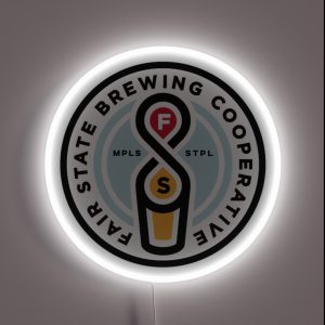 Fair State Brewing RGB Neon Sign