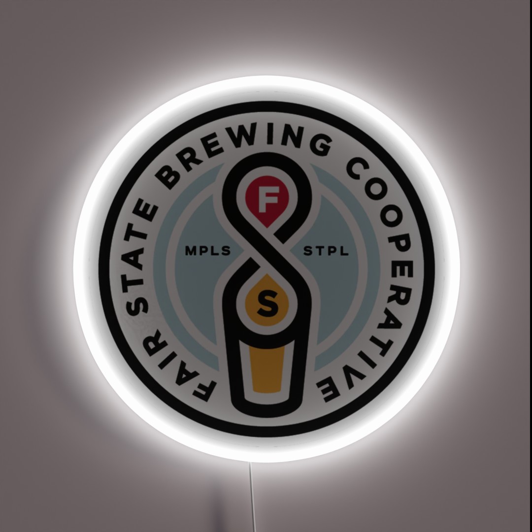 Fair State Brewing RGB Neon Sign Fair State Brewing RGB Neon Sign