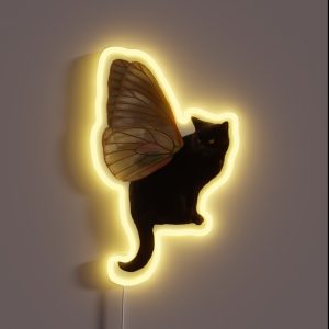 Fairy Cat RGB Neon Sign