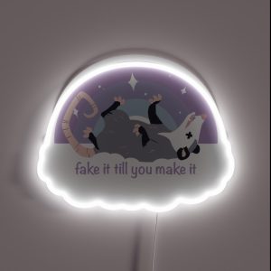 Fake It Till You Make It RGB Neon Sign Fake It Till You Make It RGB Neon Sign