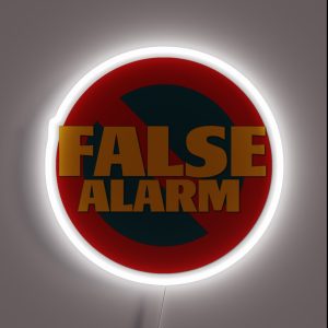 False Alarm RGB Neon Sign False Alarm RGB Neon Sign