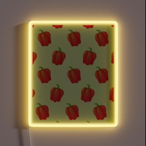 Family Of Bell Peppers RGB Neon Sign