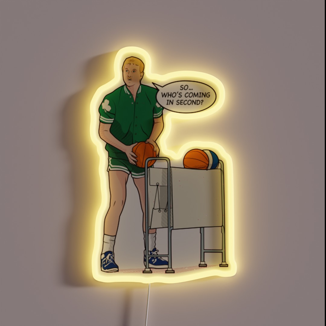 Famous Quote Of La Ry Legend Baller RGB Neon Sign Famous Quote Of La Ry Legend Baller RGB Neon Sign