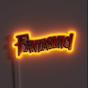 Fantasmic Logo RGB Neon Sign