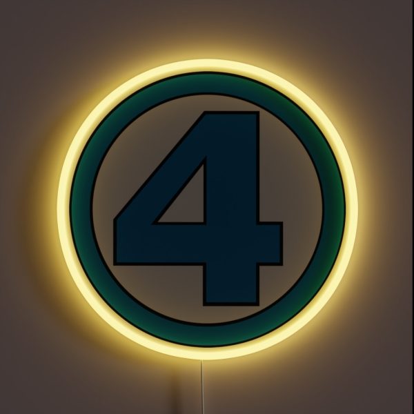 Fantastic Four RGB Neon Sign