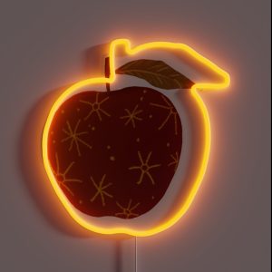 Fantastic Mr Fox Fake Apple RGB Neon Sign