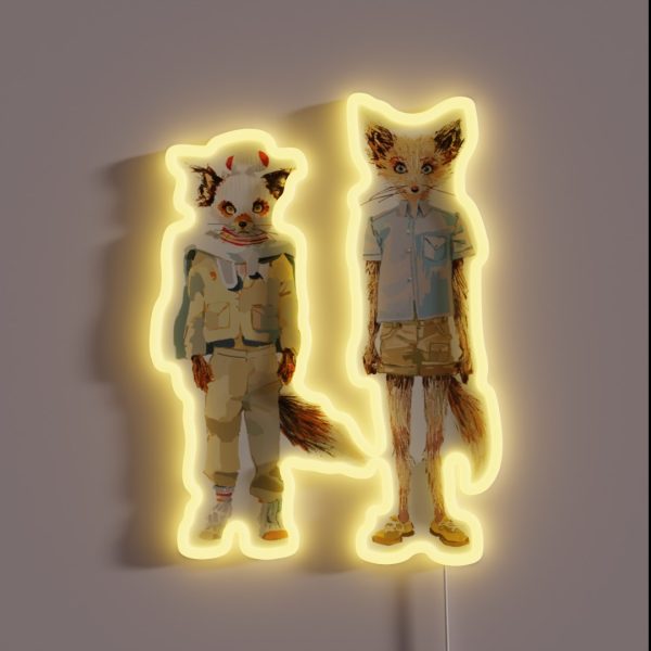 Fantastic Mr Fox RGB Neon Sign