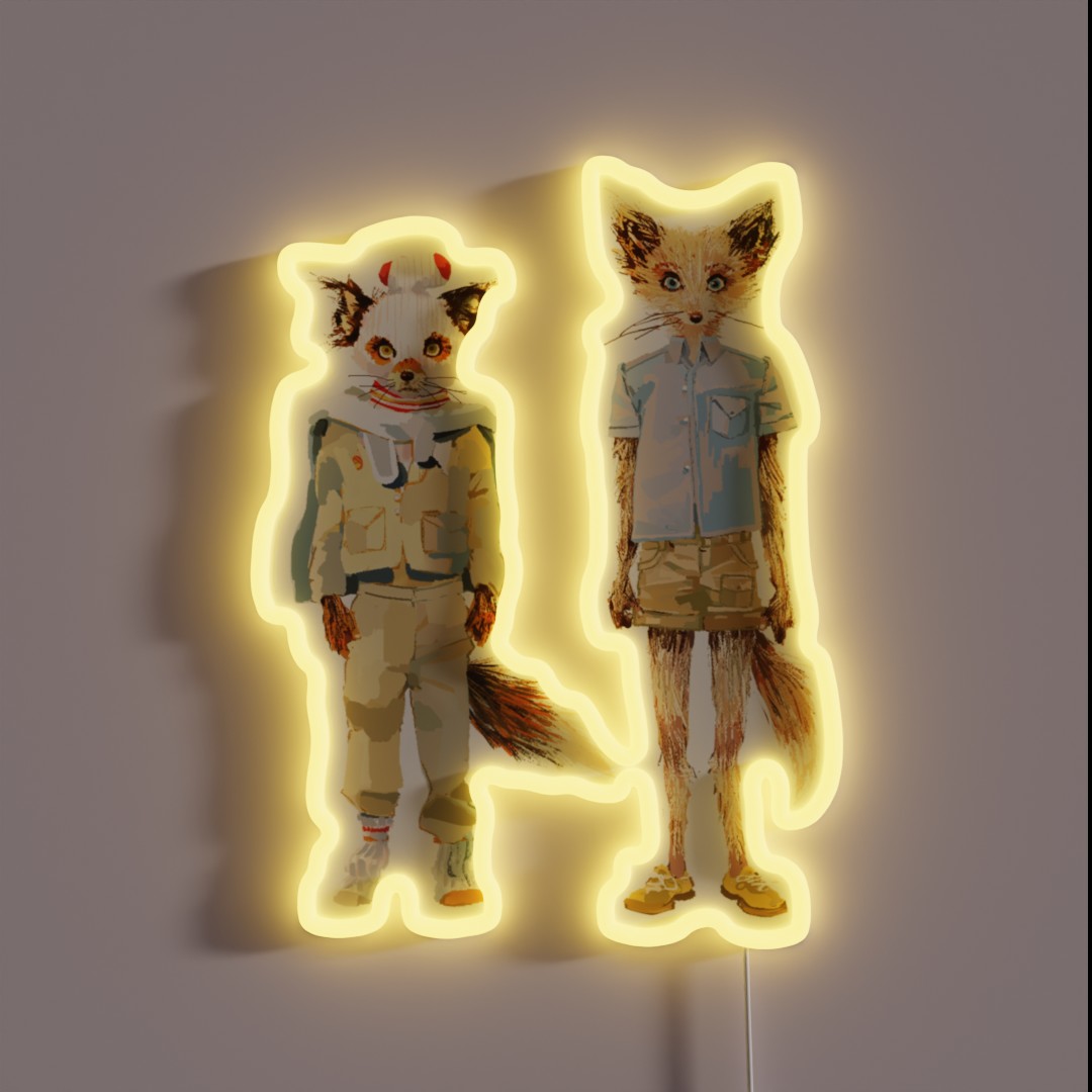Fantastic Mr Fox RGB Neon Sign Fantastic Mr Fox RGB Neon Sign