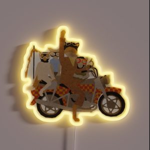 Fantastic Mr Motorcycle RGB Neon Sign