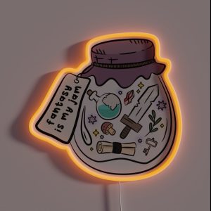 Fantasy Is My Jam RGB Neon Sign