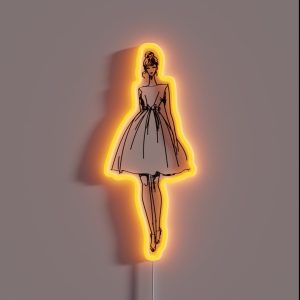 Fashion Sketch RGB Neon Sign Fashion Sketch RGB Neon Sign