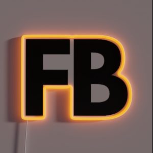FB RGB Neon Sign FB RGB Neon Sign