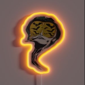 Fear And Loathing In Las Vegas Bat Country Tripping RGB Neon Sign