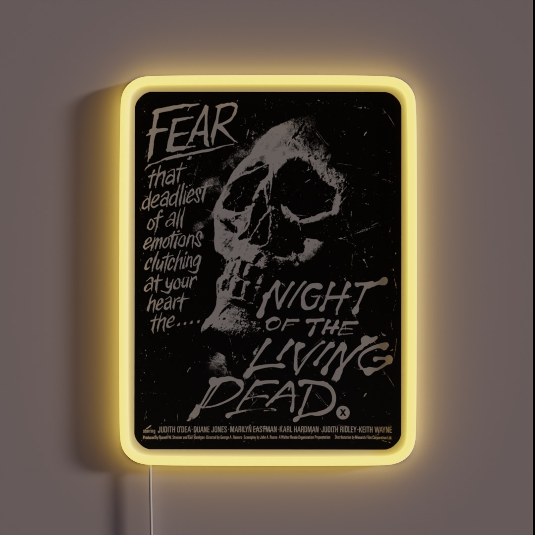 FEAR RGB Neon Sign FEAR RGB Neon Sign