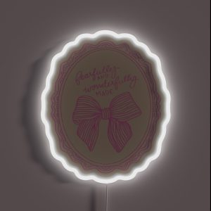 Fearfully And Wonderfully Made RGB Neon Sign