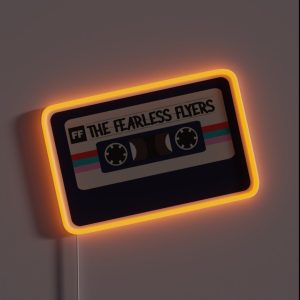 Fearless Flyers Tape RGB Neon Sign