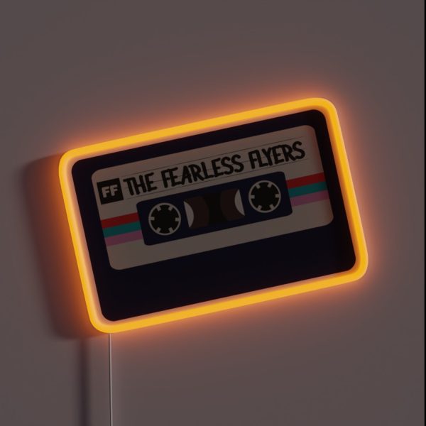 Fearless Flyers Tape RGB Neon Sign