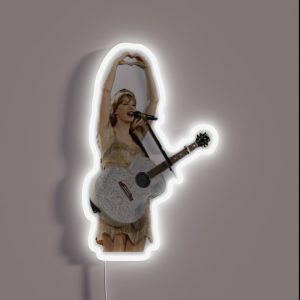 Fearless Taylor Swift Heart RGB Neon Sign