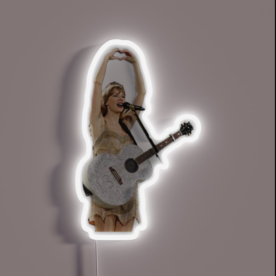 Fearless Taylor Swift Heart RGB Neon Sign Fearless Taylor Swift Heart RGB Neon Sign