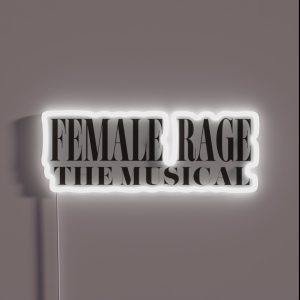 Female Rage The Musical TTPD The Eras Tour Taylor Swift Inspired Tribute RGB Neon Sign
