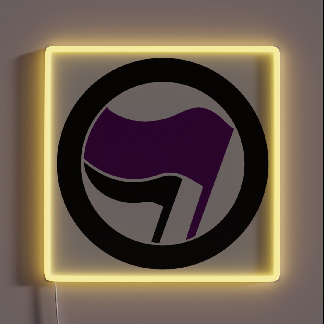 Feminist Antifa RGB Neon Sign Feminist Antifa RGB Neon Sign