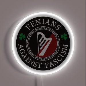 Fenians Against Fascism RGB Neon Sign