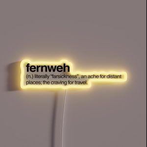 Fernweh RGB Neon Sign