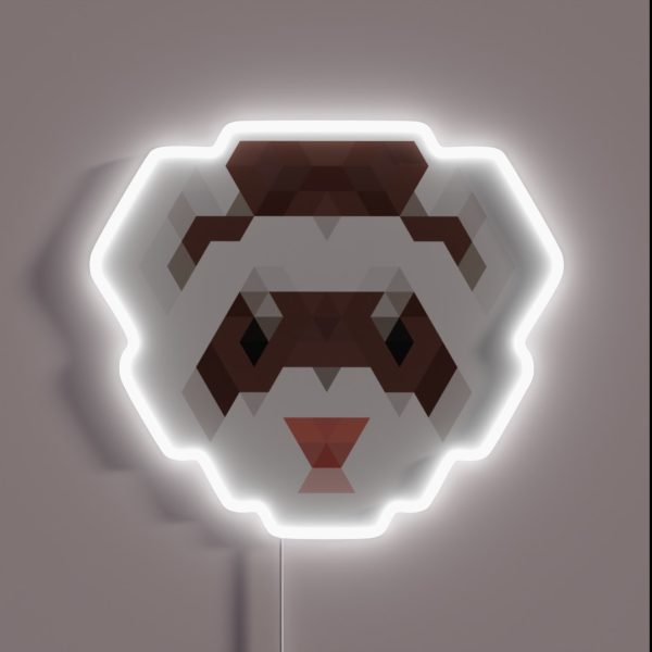 Fierce Ferret RGB Neon Sign