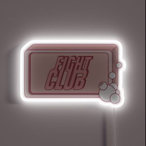 Fight Club Classic Soap RGB Neon Sign