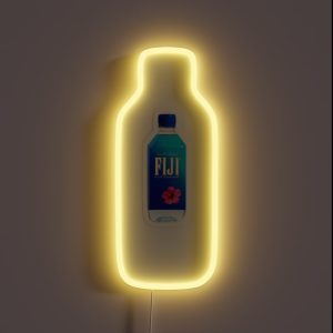 Fiji Water Bottle RGB Neon Sign Fiji Water Bottle RGB Neon Sign