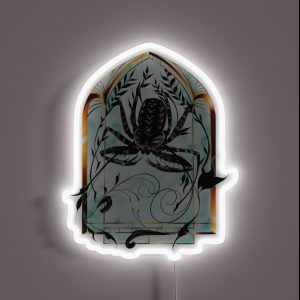 Filigree Whip RGB Neon Sign