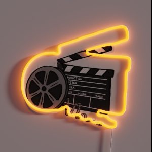 Film Reel RGB Neon Sign